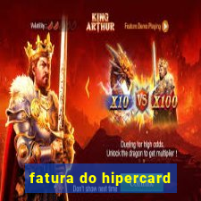 fatura do hipercard